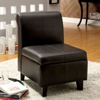 Hokku Designs Jordan Leatherette Slipper Chair