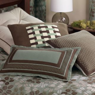 Eastern Accents Cambium Polyester Leon Decorative Pillow with Ribbons