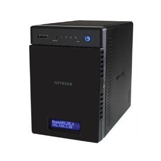 NETGEAR RN31400 100NAS ReadyNAS 314 4 Bay Diskless System Network Storage   Intel Atom 2.10 GHz   NEW   Retail   RN31400 100NAS: Computers & Accessories