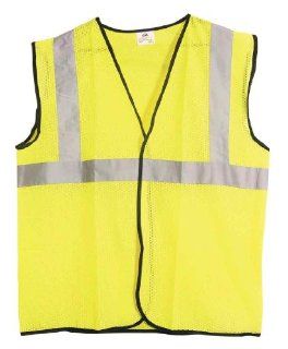 SAS Safety 690 1210 ANSI Class 2 Safety Vest, Yellow, X Large    