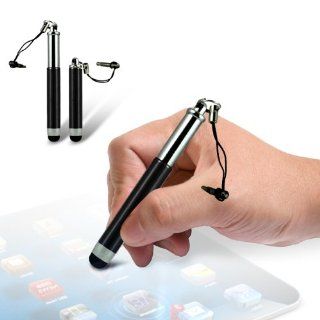 Fone Case Verizon Ellipsis 7 Mini Retractable Adjustable Capacitive Stylus Touch Pen (Black): Cell Phones & Accessories