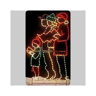 Holiday Lighting Specialists 692 Christmas Carolers Outdoor Light   Outdoor Decor