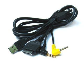 Ipod Iphone to Kenwood Excelon Dnx 9980hd Kvt 696 Ddx 896 Av Cable Adaptor : Vehicle Audio Video Receiver Accessories : Car Electronics