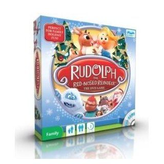 Toy / Game Awesome Rudolph The Red Nosed Reindeer Dvd Game With 4 Collectible Figurines, Movers And More: Toys & Games