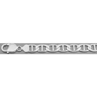 Sterling Silver Italian Chain   Marina 250   Length: 18"   Thickness: 10mm   Approx Weight: 57.94grams: Jewelry