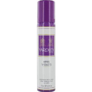 Yardley By Yardley April Violets Body Spray 2.6 Oz  Bath And Shower Spray Fragrances  Beauty