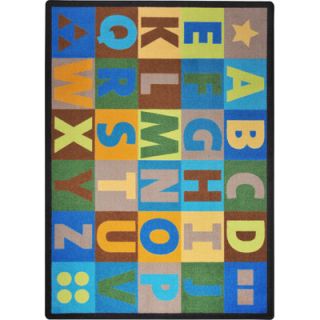 Joy Carpets Oversize Alphabet© Kids Rug