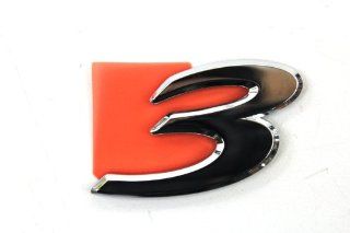 Genuine Mazda Accessories BN8V 51 721A 3 Logo Emblem: Automotive