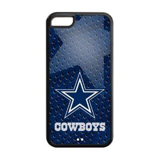 Custom NFL Dallas Cowboys Back Cover Case for iPhone 5C LLCC 722: Cell Phones & Accessories