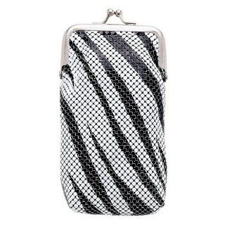 Zebra Soft Mesh/Sequin Fashion Cigarette Case Holds up to 100 mm : Other Products : Everything Else