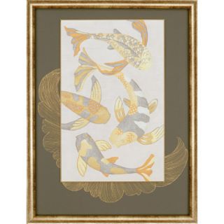 Golden Koi II by Zarris Contemporary Art   39 x 30