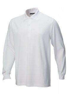 Greg Norman Long Sleeve Polo Shirt Black Large : Long Sleeve Golf Shirts Norman : Sports & Outdoors