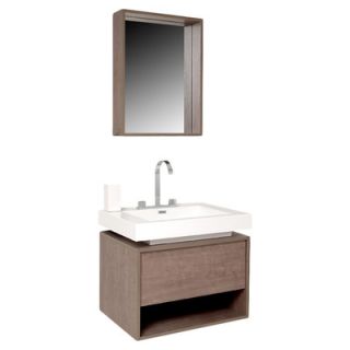 Fresca Senza 26.75 Fresca Potenza Modern Bathroom Vanity Set with