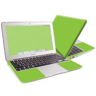 MightySkins Protective Skin Decal Cover for Apple MacBook Air 11" with 11.6 inch screen Sticker Skins Glossy Green: Computers & Accessories
