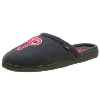 Reebok Men's Philadelphia Phillies MLB Slippers, Navy/Red, Large : Sports Fan Slippers : Shoes