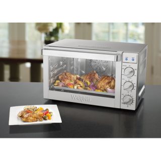 Waring 1.5 Cubic Foot Commercial Countertop Convection Oven
