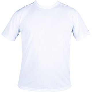 Dolfin Short Sleeve Tech Tee Mens   Size XL/Extra Large, White (387CM 100 XL)