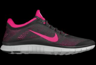Nike Free 3.0 Shield iD Custom Womens Running Shoes   Black
