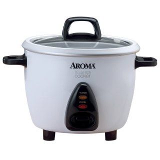 Aroma ARC 733G 3 Cup Rice Cooker & Food Steamer: Kitchen & Dining