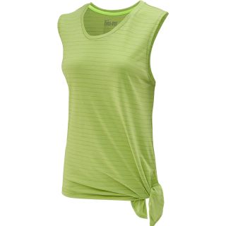 NIKE Womens Club Tie Striped Sleeveless T Shirt   Size: L/xl, Cyber Green