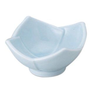 Japanese Ceramic Bowl Blue with windmill Chubachi [8.4cm x 4.7cm] kgr069 603 737: Kitchen & Dining