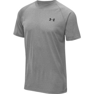 UNDER ARMOUR Mens Tech Short Sleeve T Shirt   Size: Xl, True Grey/black