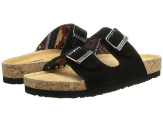 SKECHERS Buckle Sandal Womens Sandals (Black)