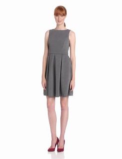 Isaac Mizrahi Women's Sleeveless Ponte Fit and Flare Dress at  Womens Clothing store: Dresses For Women Fit And Flare