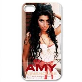 Iphone4/4S cover Amy Winehouse Hard Silicone Case Cell Phones & Accessories