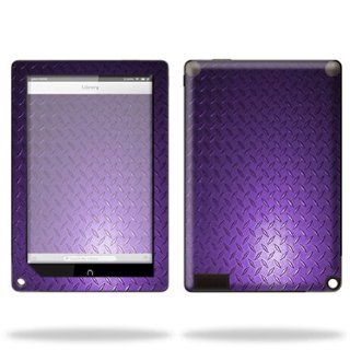 MightySkins Protective Skin Decal Cover for Barnes & Noble Nook HD+ 9" inch Tablet Sticker Skins Purple Dia Plate: Everything Else