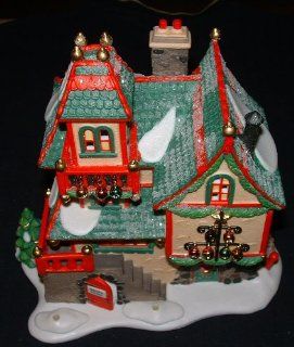 Glass Ornament Works Department 56 North Pole Series #56396   Holiday Collectible Buildings