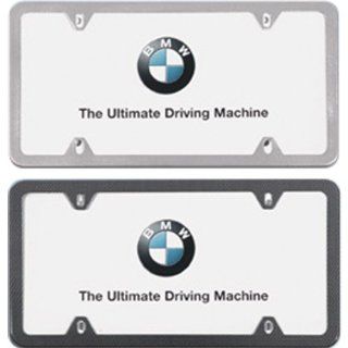 BMW 82 11 0 034 722 Slimline License Plate Frame Satin Finish: Automotive