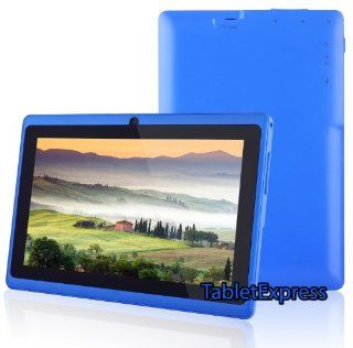 7'' Blue Google Android 4.0 8GB Allwinner A13 Tablet MID Cortex A8 1.2GHz, Capactive Multiple Touch Screen, Built in Camera, Google Play Pre Installed, USB OTG, Supports Skype Video Chat Calling, Netflix Movies and Flash Player, Dragon Touch(TM) MI