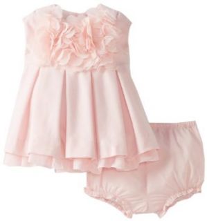 Pippa & Julie Baby Girls Newborn Petal Dress, Pink, 9 Months Clothing