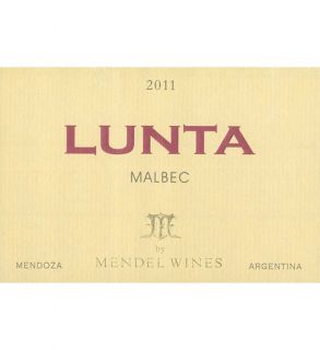 2011 Lunta Malbec 750 mL: Wine
