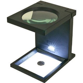 Stalwart 75 7555 Hawk Foldable Magnifier with 3 LED Lights: Home Improvement