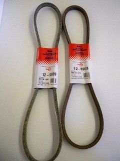 Set of 2, Both Variable Speed Belts To Replace 754 0280 and 754 0370 (also 954 0280 and 954 0370). : Lawn Mower Belts : Patio, Lawn & Garden