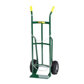 Little Giant TW 42 10P Single Cylinder Cart Truck with Dual Handle, 10" Pneumatic Wheel, 800 lbs Capacity, 49" Height: Hand Trucks: Industrial & Scientific