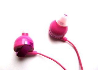 New Pink Stereo Headphones 3.5mm for Genius EasyPen PenSketch Graphics Tablet In Ear Headset Earset Headphone 3.5 mm: Cell Phones & Accessories