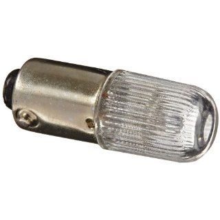 Siemens 52AAPN Neon Glow Lamp, Miniature Bayonet, Resistor, Full Voltage, Type B2A, 120V: Electronic Component Pushbutton Switches: Industrial & Scientific