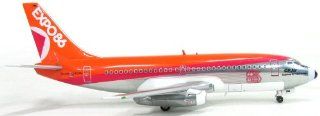 InFlight 200 CP AIR EXPO86 Polished B737 200 Model Airplane 