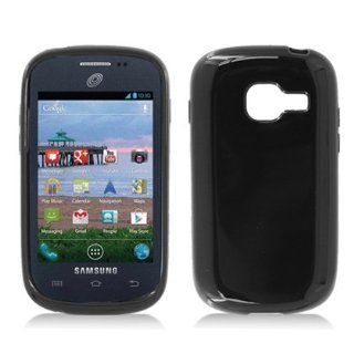[ManiaGear] Black Flexie Soft Case For Samsung Galaxy Centura S738C (TracFone/StraightTalk/Net 10) Cell Phones & Accessories