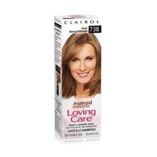 Clairol Natural Instincts Loving Care Dark Natural Blonde 738 Hair Color : Chemical Hair Dyes : Beauty