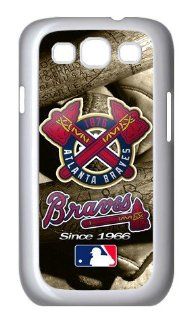 MLB Atlanta Braves Samsung Galaxy S3 I9300 Case Cover Unque Comes in Case: Cell Phones & Accessories