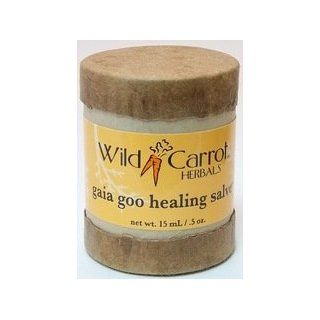 Gaia Goo Healing Salve Wild Carrot Herbals 0.5 oz Cream : Therapeutic Skin Care Products : Beauty