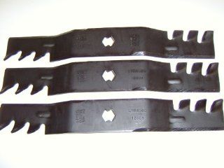 Set of 3, Heavy Duty Commercial Mulching Blade to Replace Cub Cadet 742 04053, 742 04053A, 942 04053, 942 04053A. Made in USA : Lawn Mower Blades : Patio, Lawn & Garden