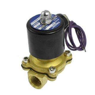 Amico 2W 160 15 1/2" Two Way Air Water Oil Gas Solenoid Valve AC 24V: Industrial Solenoid Valves: Industrial & Scientific