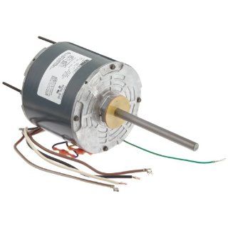 Fasco D745 5.6" Frame Open Ventilated Permanent Split Capacitor Condenser Fan Motor with Sleeve Bearing, 1/2HP, 1075rpm, 208 230V, 60Hz, 4.1 amps, 4 3/4" Motor Length: Electronic Component Motors: Industrial & Scientific