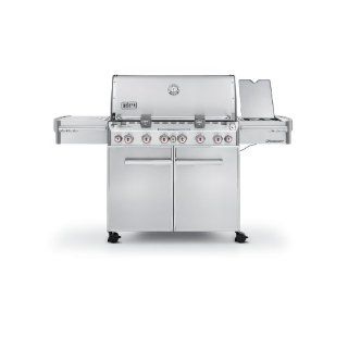 Weber Summit 7370001 S 670 Stainless Steel 769 Square Inch 60, 800 BTU Liquid Propane Gas Grill : Natural Gas Grills : Patio, Lawn & Garden