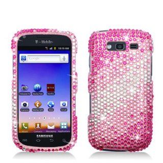 Aimo Wireless SAMT769PCDI196 Bling Brilliance Premium Grade Diamond Case for Samsung Galaxy S Blaze 4G T769   Retail Packaging   Layer Pink: Cell Phones & Accessories